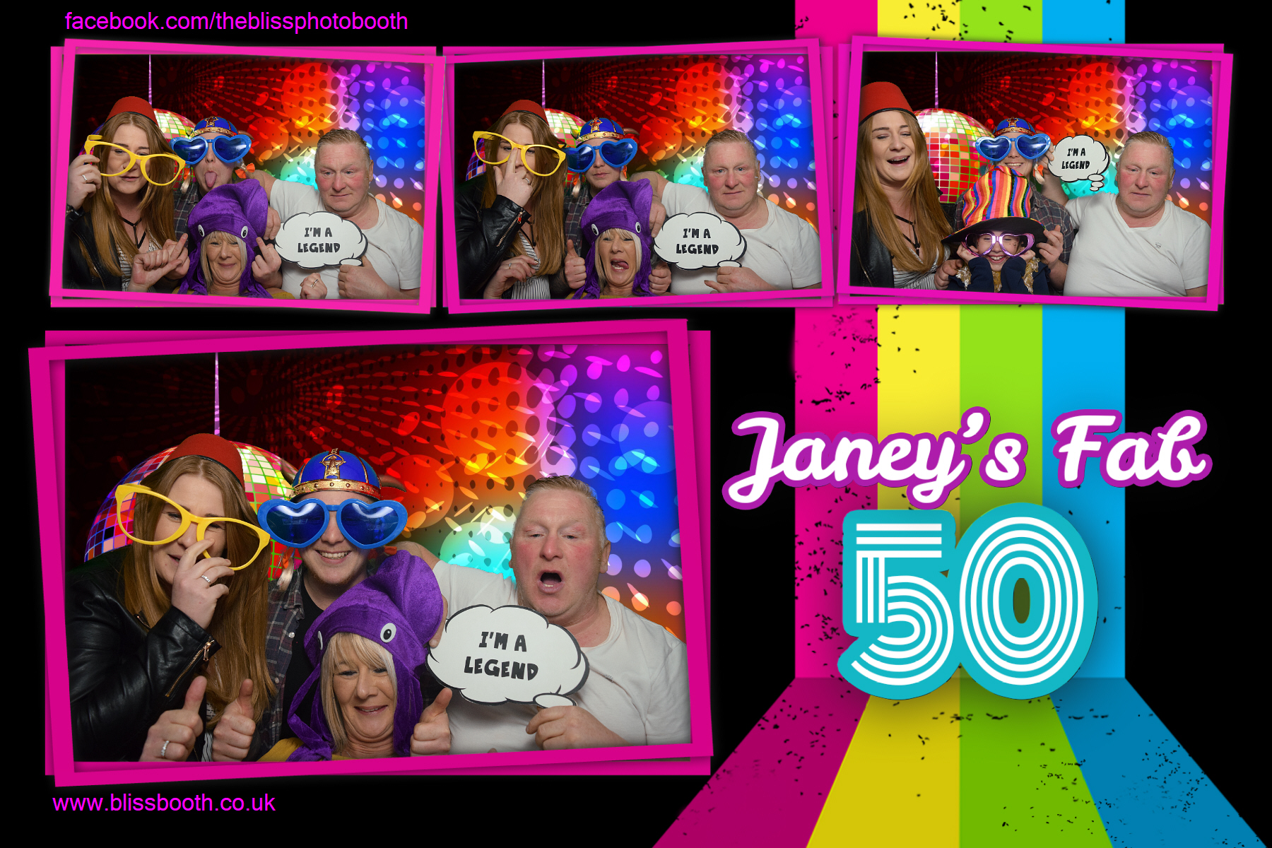 Janey's Fab 50 | View more photos from the event at gallery.blissbooth.co.uk/u/BlissBooth/Janeys-Fab-50